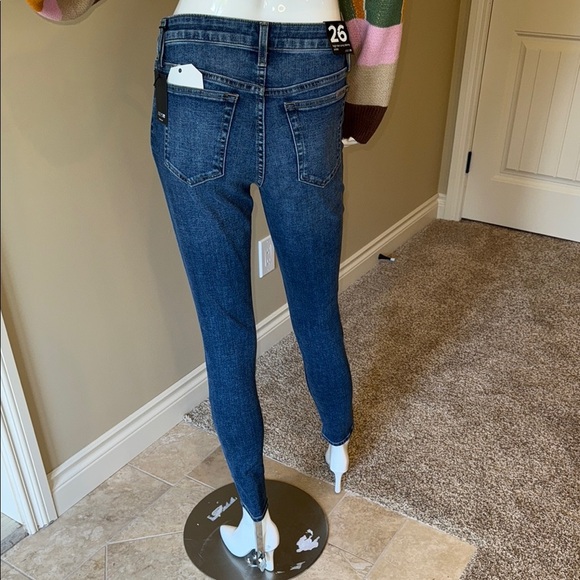 Joe's Jeans Blue Skinny Fit Denim High Rise Curvy Ankle Women’s Junior Size 26 - Picture 2 of 12